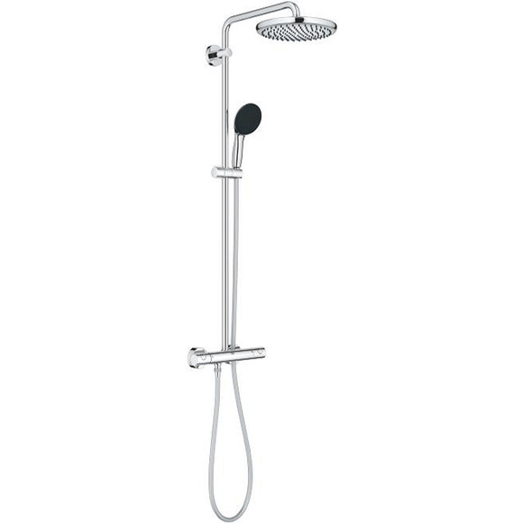 Душова система з термостатом Grohe QuickFix Vitalio Start System 250 26678001, фото , изображение 3