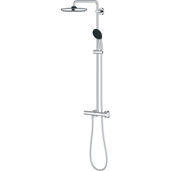 Душова система з термостатом Grohe QuickFix Vitalio Start System 250 26678001, фото , изображение 5