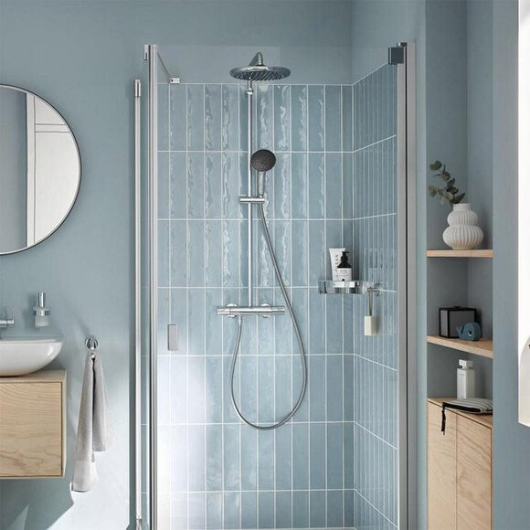 Душова система з термостатом Grohe QuickFix Vitalio Start System 250 26678001, фото , изображение 2