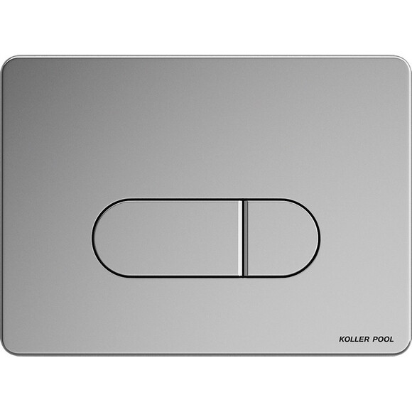 Панель смыва Koller Pool Orion Cosmo Bright Chrome KP-228-002, Цвет производителя: хром, фото 
