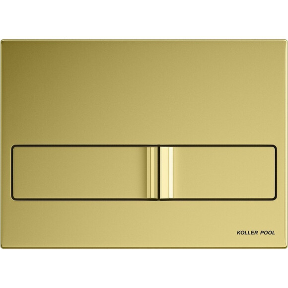 Панель смыва Koller Pool Neon gold KP-226-021 (золотая), Цвет производителя: золото, фото 