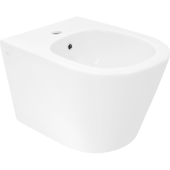 Комплект Qtap Swan QT16335178W47435 (унітаз підвісний Qtap Swan Rimless QT16335178W + біде підвісне Qtap Swan QT16555378W), фото , изображение 8
