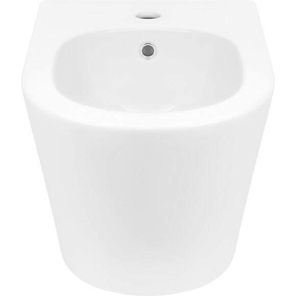 Комплект Qtap Swan QT16335178W47435 (унітаз підвісний Qtap Swan Rimless QT16335178W + біде підвісне Qtap Swan QT16555378W), фото , изображение 9