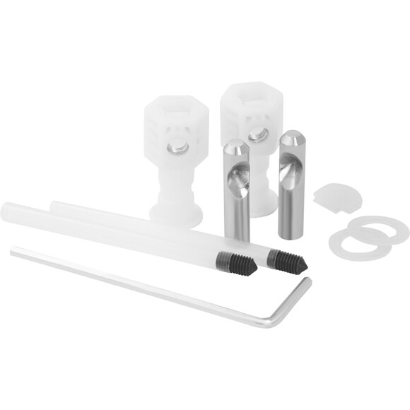 Комплект Qtap Swan QT16335178W47435 (унітаз підвісний Qtap Swan Rimless QT16335178W + біде підвісне Qtap Swan QT16555378W), фото , изображение 11
