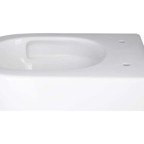 Комплект Qtap Tern QT1733052EUQW47437 (унитаз подвесной Qtap Tern Rimless QT17332303ASW + биде подвесное Qtap Tern QT17551303GW), фото 8