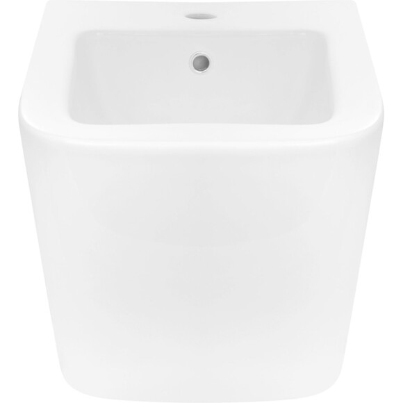 Комплект Qtap Crow QT05335170W47434 (унітаз підвісний Qtap Crow Rimless QT05335170W + біде підвісне Qtap Crow QT05555370W), фото , изображение 6