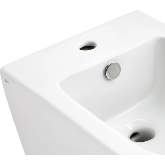 Комплект Qtap Tern QT1733052EUQW47437 (унитаз подвесной Qtap Tern Rimless QT17332303ASW + биде подвесное Qtap Tern QT17551303GW), фото 7