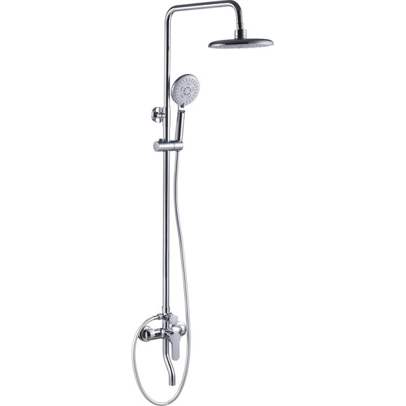 Душевая система Imprese Modus B Chrome t030B08201SR (хром, с изливом), Цвет производителя: хром, фото 