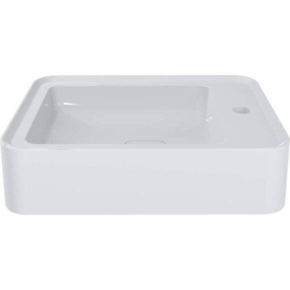 Раковина Miraggio Marrakesh 380 L Miramarble 8814257 (51x38 см, біла глянсова), Доступні розміри: 51 x 38 L, Колір виробника: білий глянець, Технологія виробництва: Miramarble, фото , изображение 5