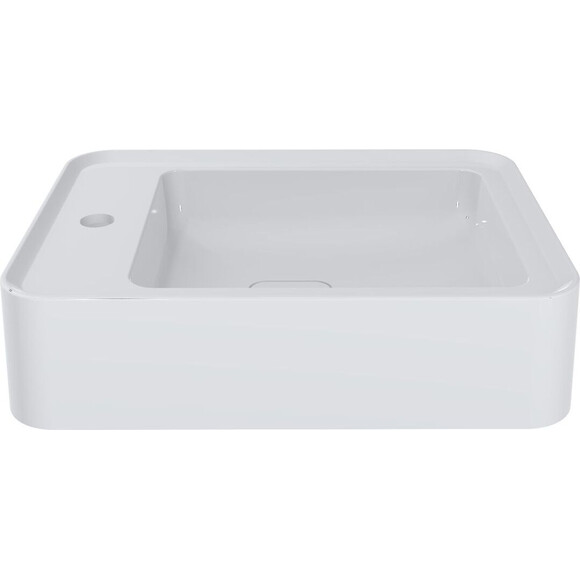 Раковина Miraggio Marrakesh 380 R Miramarble 8814254 (51x38 см, белая глянцевая), Доступные размеры: 51 x 38 R, Цвет производителя: белый глянец, Технология производства: Miramarble, фото 6
