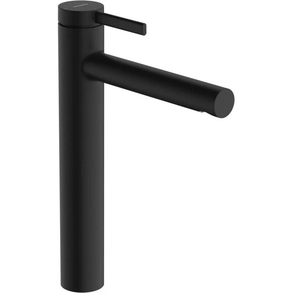 Смеситель для умывальника Hansgrohe Zesis S Black Matt 74730670 (черный матовый, высокий), Цвет производителя: черный матовый, фото 