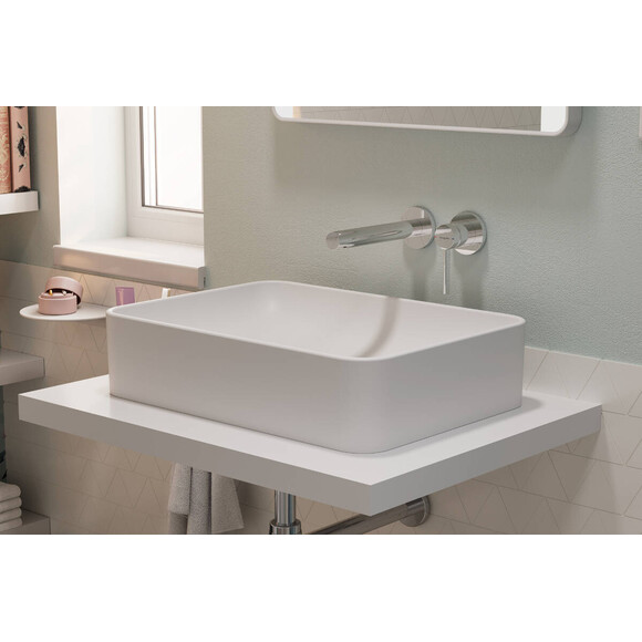 Внешняя часть смесителя скрытого монтажа для умывальника Hansgrohe Zesis S Chrome 74750000 (хром), Цвет производителя: хром, фото 3