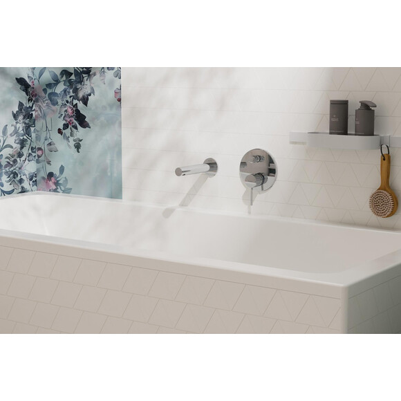 Зовнішня частина змішувача для душу Hansgrohe Zesis S Chrome 74415000 (хром), Колір виробника: хром, фото , изображение 2