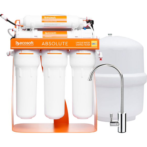 Фильтр обратного осмоса Ecosoft Absolute MO675MPSECO (с помпой и минерализатором), фото 