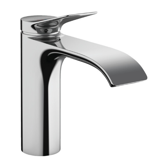 Змішувач для умивальника Hansgrohe Vivenis Chrome 75023000 (хром, з каскадним виливом та донним клапаном), Колір виробника: хром, фото 