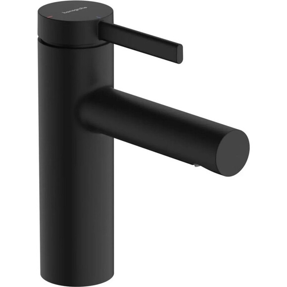 Змішувач для умивальника Hansgrohe Zesis S Black Matt 74720670 (чорний матовий, з донним клапаном), Колір виробника: чорний матовий, фото 