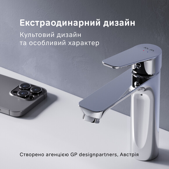 Змішувач для умивальника Am.Pm Hit F9Y02200, фото , изображение 2
