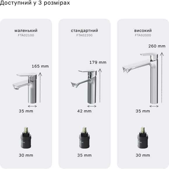 Змішувач для умивальника Am.Pm Hit F9Y02200, фото , изображение 7