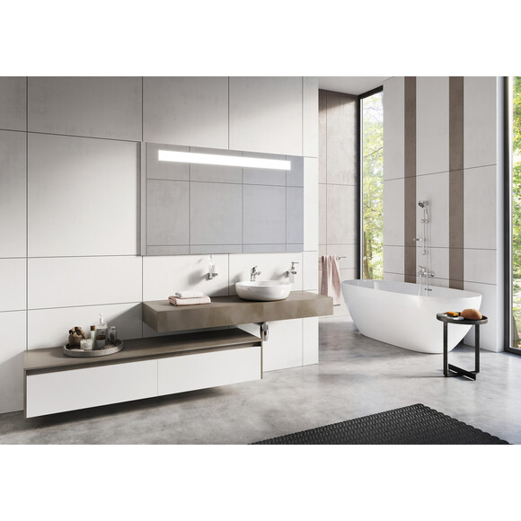 Склянка для зубних щіток Ferro Audrey Chrome AD03 (настінна), фото , изображение 2