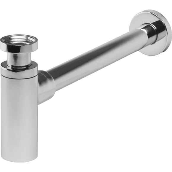 Сифон для раковины Ferro Chrome S282 (хром, бутылочный), Цвет производителя: хром, фото 