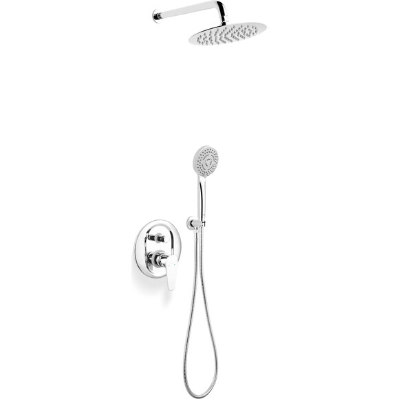 Душевая система Ferro Algeo Chrome BAG7P-SET1-S (скрытого монтажа), фото 