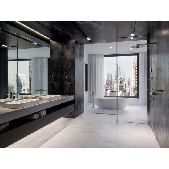 Змішувач для раковини Ferro Algeo Square BAQ2L, фото , изображение 9