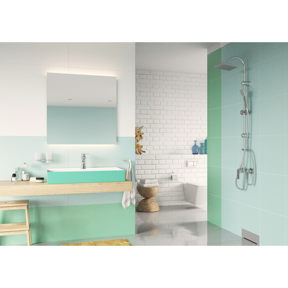 Душевая система Ferro Squerto Chrome NP22 (без смесителя), фото 3