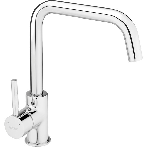 Смеситель для кухни Ferro Ratio Chrome BTI4 (хром), Цвет производителя: хром, фото 