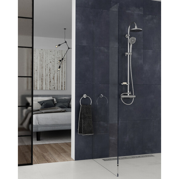 Полотенцедержатель Ferro Grace Chrome AC11 (кольцо), фото 2
