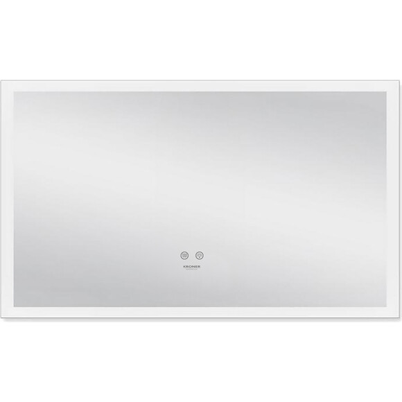 Дзеркало для ванної кімнати Kroner KRP Spiegel HR3-10060 (100x60 см, з підсвічуванням та антизапотіванням), фото , изображение 3