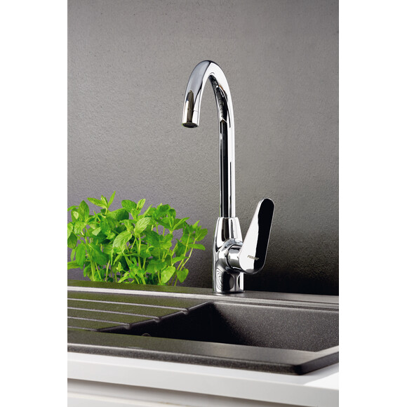 Смеситель для кухни Ferro Algeo Chrome BAG4, фото 4