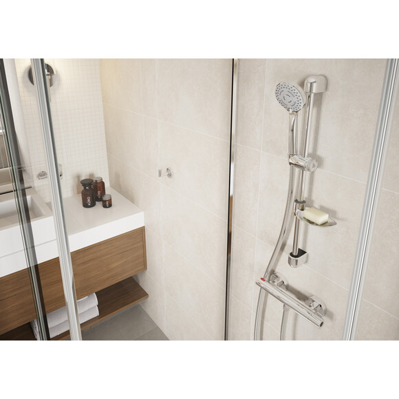 Змішувач для душу з термостатом Ferro Trinity Chrome TRM7, фото , изображение 8