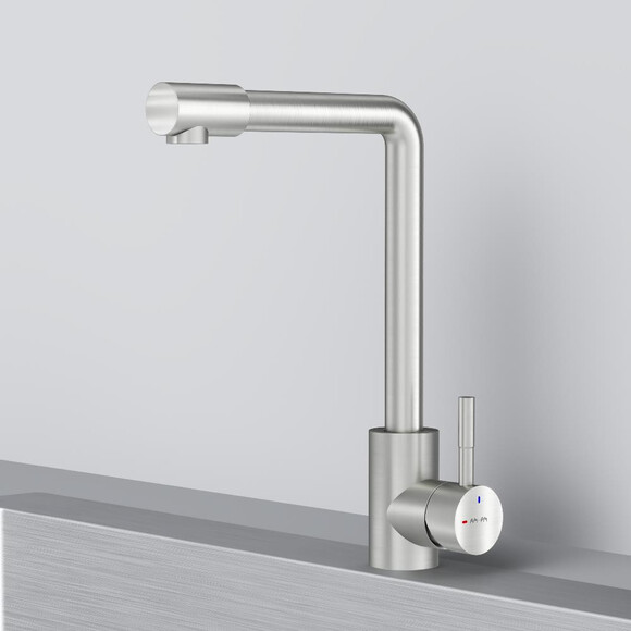 Змішувач для кухні Am.Pm X-Joy S F85B05011 (нержавіюча сталь), Колір виробника: нержавіюча сталь, фото , изображение 8