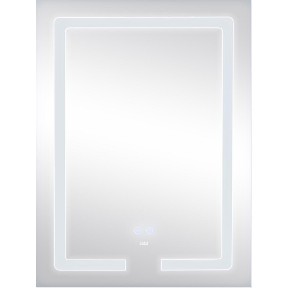 Дзеркало з LED-підсвічуванням Lidz Kubis Touch LD78LF9376080 (із системою антизапотівання), фото , изображение 3