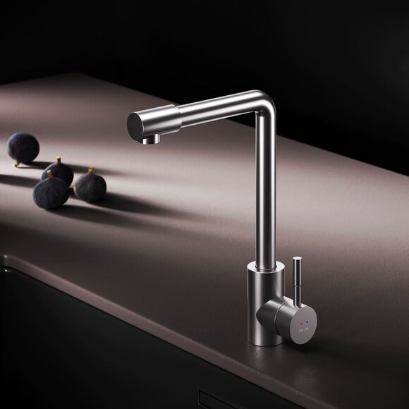Змішувач для кухні Am.Pm X-Joy S F85B05011 (нержавіюча сталь), Колір виробника: нержавіюча сталь, фото , изображение 2