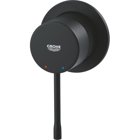 Смеситель скрытого монтажа для душа Grohe Essence Black Matt 29197KF0 (черный матовый, внутренняя часть в комплекте), Цвет производителя: черный матовый, фото 3