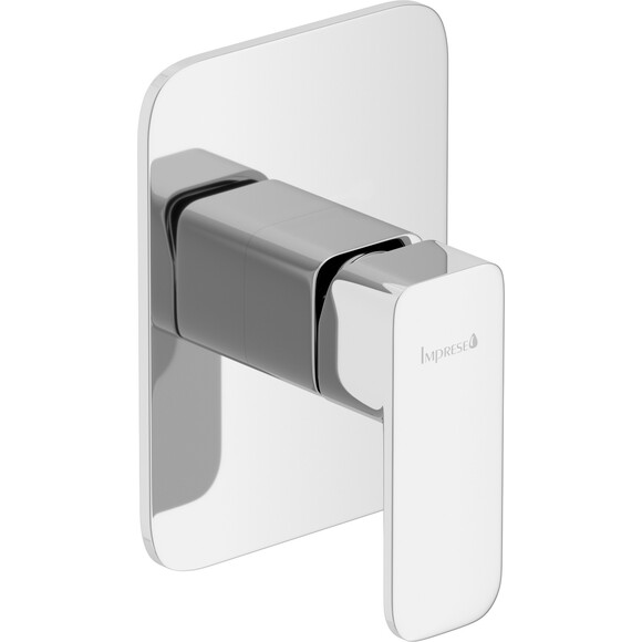 Смеситель скрытого монтажа для душа Imprese Bilovec Chrome f04600901SA (хром, внутренняя часть в комплекте), Цвет производителя: хром, фото 
