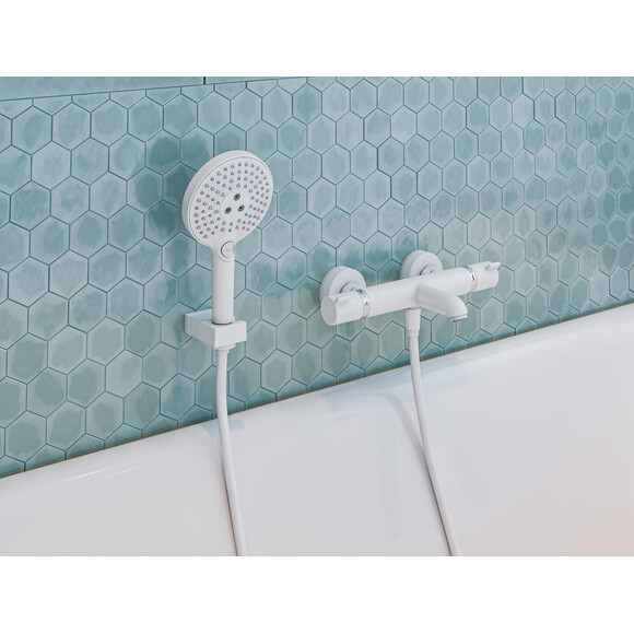 Лійка для душу Hansgrohe Raindance Select S 120 White Matt 26530700 (біла матова, трирежимна), Колір виробника: білий матовий, фото , изображение 2