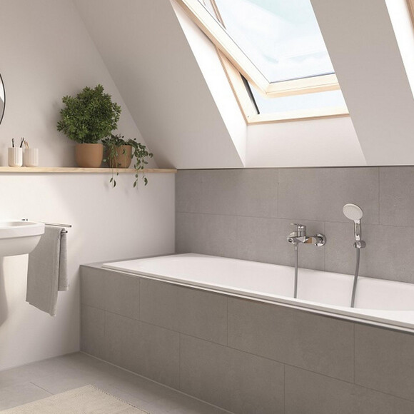 Комплект змішувачів для ванної кімнати та кухні Grohe Eurosmart New M-Size UA123248M3 (23324003+33300003+26907003+33202003), фото , изображение 2