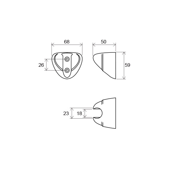 Держатель для душа Ravak 610.00 (X07P010), фото 4