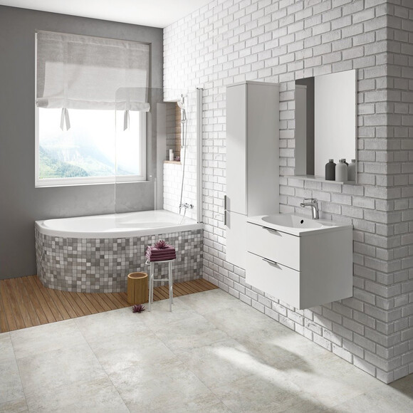 Акриловая ванна Ravak Rosa II R CL21000000 (160x105 см, угловая, правая), Доступные размеры: 160 x 105 R, фото 4