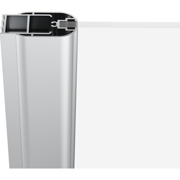 Скляна шторка для ванни Ravak Chrome CVS2-100 R (7QRA0U00Z1, 100x150 см, скло прозоре, профіль сатин), Доступні розміри: 100 R, Колір виробника: прозоре скло, обробка сатин, фото , изображение 6