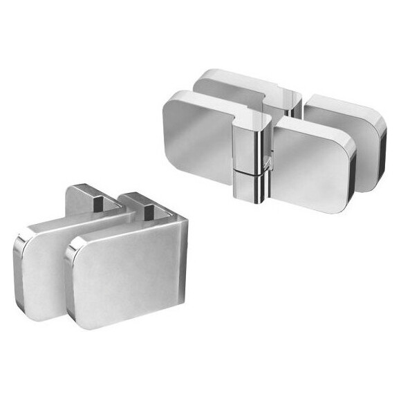 Стеклянная шторка для ванны Ravak Brilliant BVS2-100 R+B SET BVS2-R 100 (7UPA0A00Z1SET, 100х150 см, стекло прозрачное, петли хром, правая), фото 2