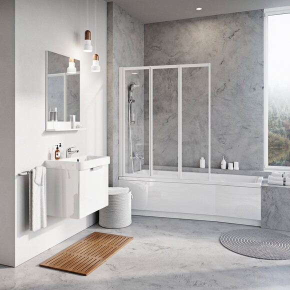 Акриловая ванна Ravak BeHappy II C951000000 (170x75 см, правая), Доступные размеры: 170 x 75 R, фото 5
