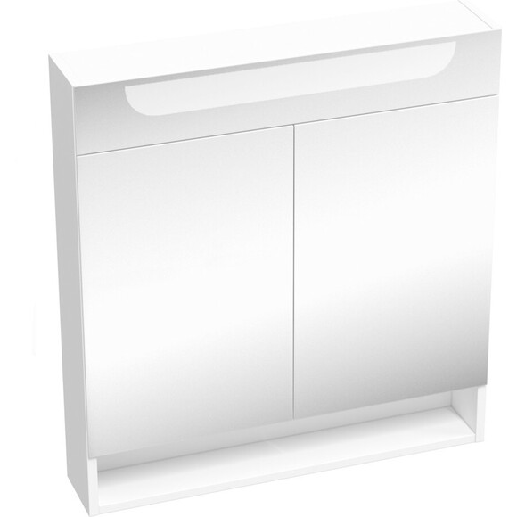 Зеркальный шкаф Ravak MC Classic II 70 X000001470 (70x76 см, белый глянцевый, распашной, с LED-подсветкой), Доступные размеры: 70 x 76, фото 