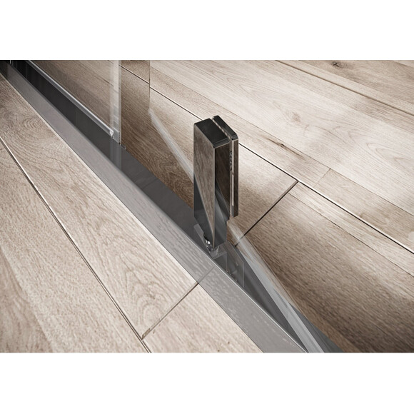 Душова кабіна Ravak Nexty NDOP1-80+NPSS-100 (03O40U00Z1SET80NPSS100, 80x100 см, скло прозоре, профіль сатин), Доступні розміри: 80 x 100, Колір виробника: прозоре скло, обробка сатин, фото , изображение 4