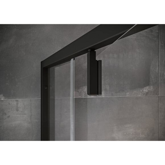 Душевая кабина Ravak Nexty NDOP1-90+NPSS-80 (03O70300Z1SET90NPSS80, 90x80 см, стекло прозрачное, профиль черный), Доступные размеры: 90 x 80, Цвет производителя: прозрачное стекло, отделка черная, фото 2