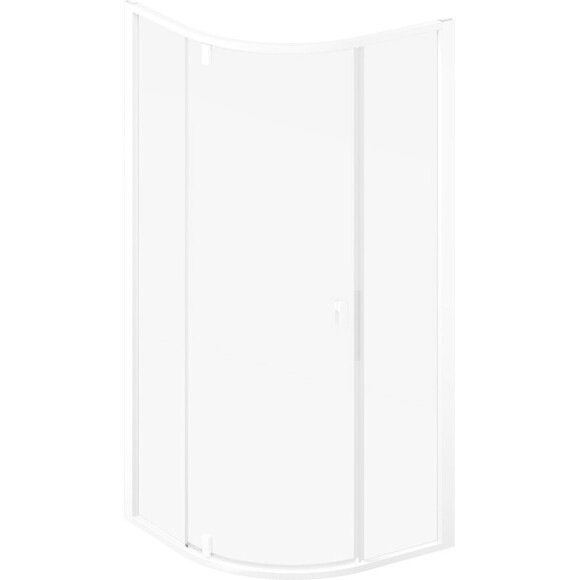 Душова кабіна Ravak Nexty NSKK3-80 (3O644E01Z1, 80x80 см, скло прозоре, профіль білий матовий), Доступні розміри: 80 x 80, Колір виробника: прозоре скло, обробка біла матова, фото , изображение 4