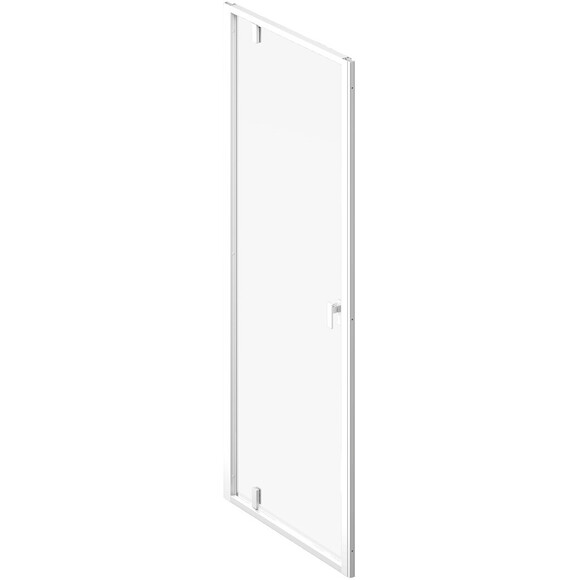 Душові двері Ravak Nexty NDOP1-80 (03O40E01Z1, 80 см, прозоре скло, профіль білий матовий), Доступні розміри: 80, Колір виробника: прозоре скло, обробка біла матова, фото , изображение 4