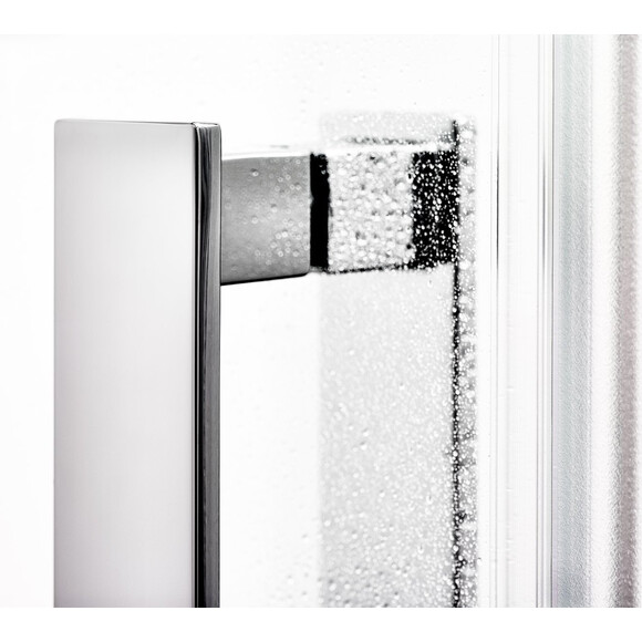 Душевые двери Ravak Matrix MSD2-110 R (0WPD0100Z1, 110 см, стекло прозрачное, профиль белый, правые), Доступные размеры: 110, Цвет производителя: прозрачное стекло, отделка белая, Расположение проема (входа): слева, фото 4